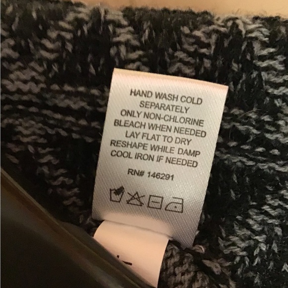 EXTRA TOUCH woman’s short sleeve winter dress sz 1X black and gray - Picture 3 of 5